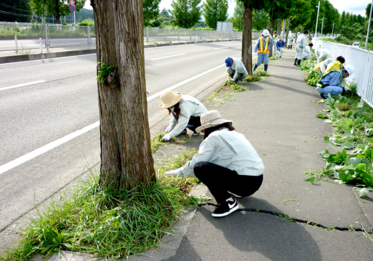 社会貢献活動の様子