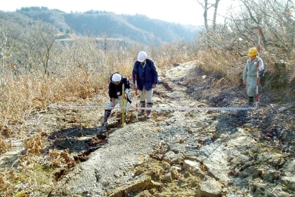 道路調査状況